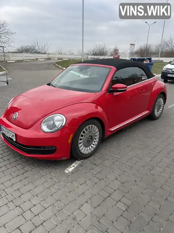 Кабріолет Volkswagen Beetle 2016 1.78 л. Автомат обл. Одеська, Одеса - Фото 1/12