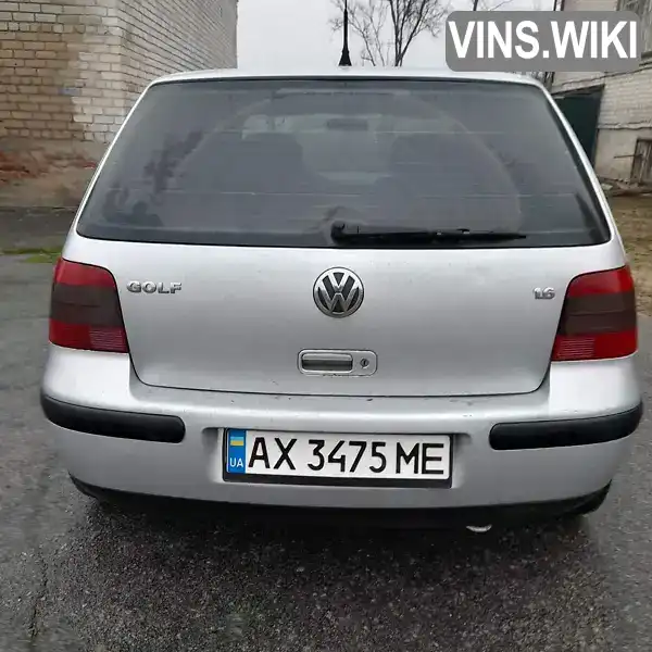 WVWZZZ1JZ2D195221 Volkswagen Golf 2001 Хетчбек 1.6 л. Фото 2