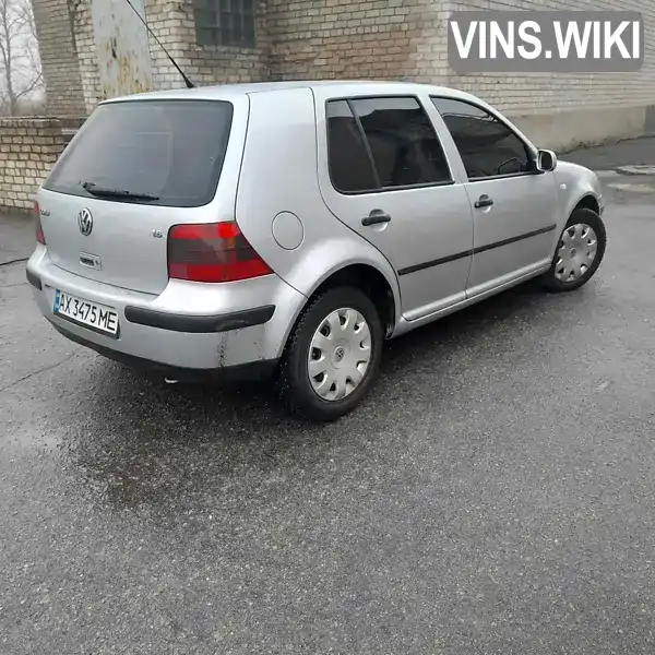 WVWZZZ1JZ2D195221 Volkswagen Golf 2001 Хетчбек 1.6 л. Фото 4