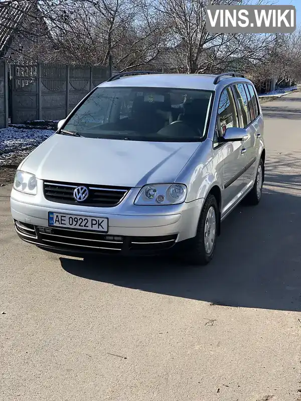 WVGZZZ1TZ5W092627 Volkswagen Touran 2004 Мінівен 1.9 л. Фото 2