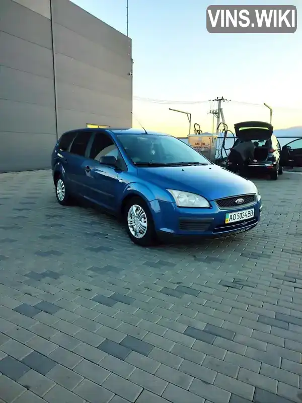 WF0WXXGCDW7E60185 Ford Focus 2007 Універсал 1.6 л. Фото 1