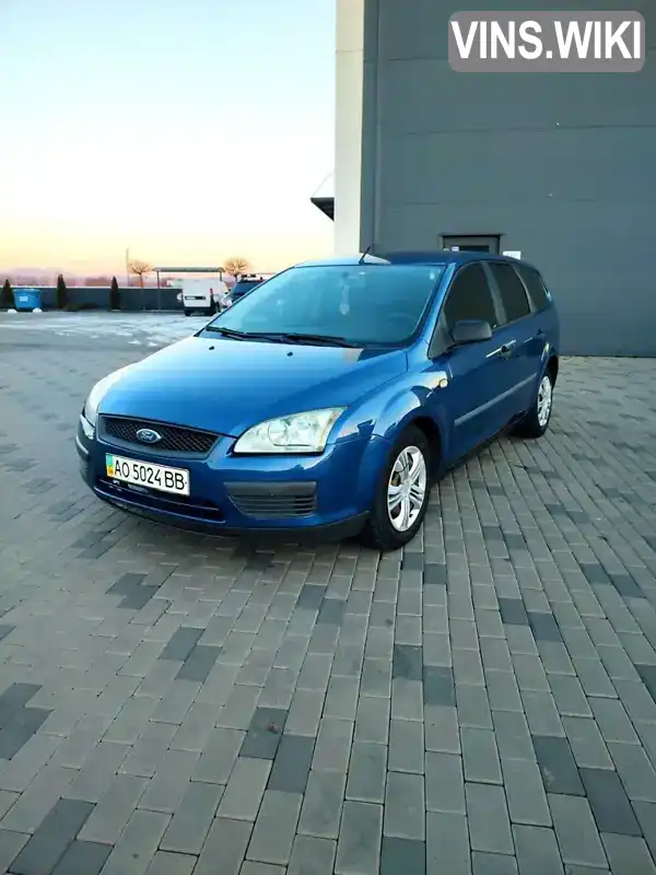 WF0WXXGCDW7E60185 Ford Focus 2007 Універсал 1.6 л. Фото 3