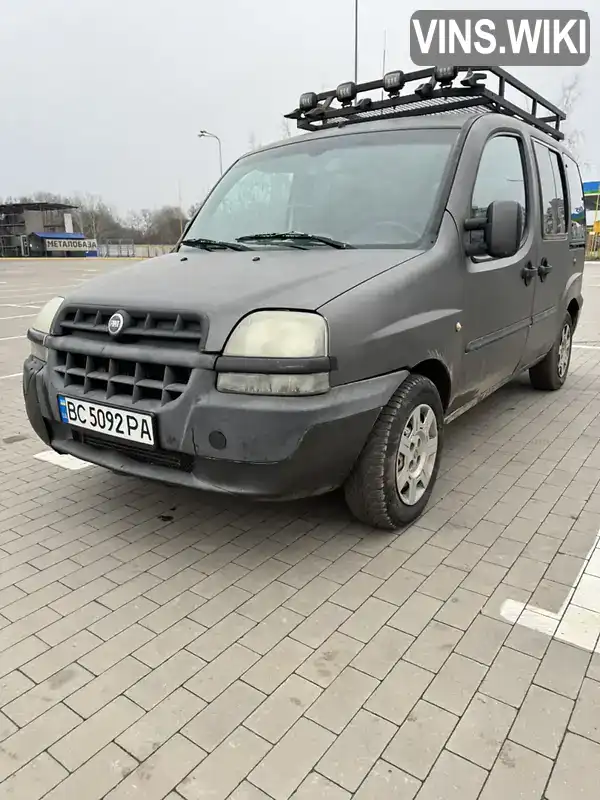 ZFA22300005252607 Fiat Doblo 2005 Мінівен 1.91 л. Фото 2