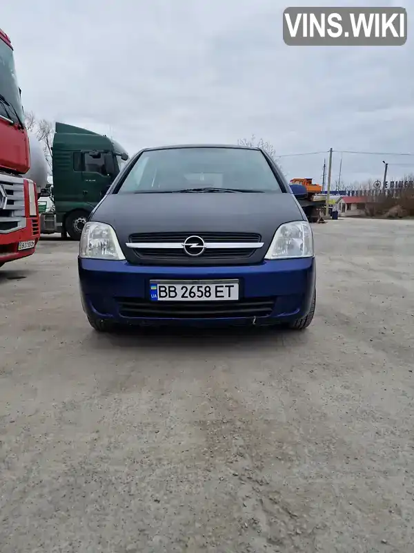 W0L0XCE7544056984 Opel Meriva 2003 Микровэн 1.69 л. Фото 2