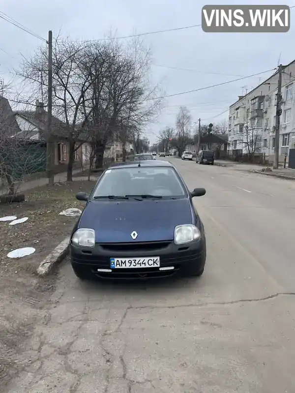 Хэтчбек Renault Clio 2002 1.39 л. Ручная / Механика обл. Житомирская, Романов - Фото 1/11