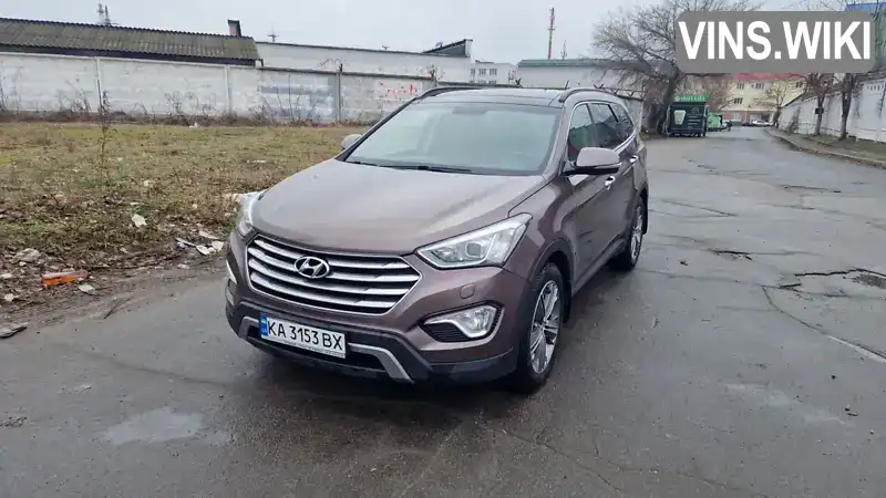 Позашляховик / Кросовер Hyundai Grand Santa Fe 2014 2.2 л. Автомат обл. Київська, Київ - Фото 1/20