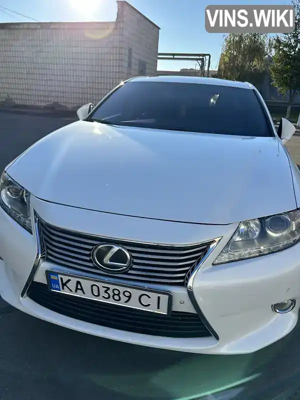 JTHBK1GG4D2010602 Lexus ES 2012 Седан 3.46 л. Фото 1