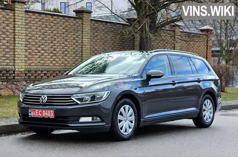 Універсал Volkswagen Passat 2019 2 л. Ручна / Механіка обл. Волинська, Луцьк - Фото 1/21