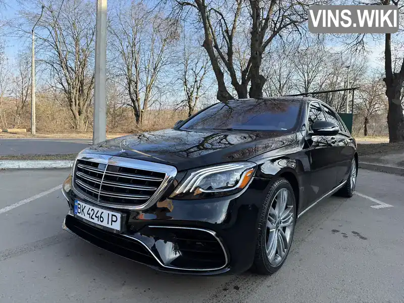 Седан Mercedes-Benz S-Class 2018 3 л. Автомат обл. Ровенская, Ровно - Фото 1/21