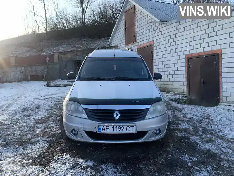 Универсал Renault Logan 2010 null_content л. обл. Винницкая, Томашполь - Фото 1/12