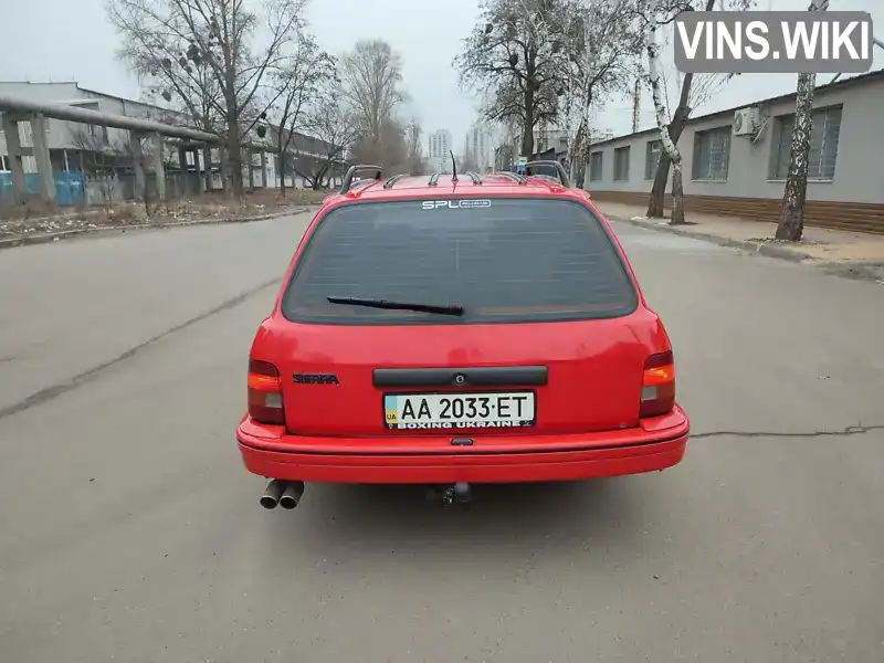 WF0NXXGBBNND22743 Ford Sierra 1992 Універсал 2 л. Фото 9