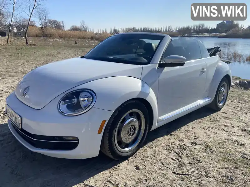 Кабріолет Volkswagen Beetle 2016 1.8 л. Автомат обл. Дніпропетровська, Дніпро (Дніпропетровськ) - Фото 1/21