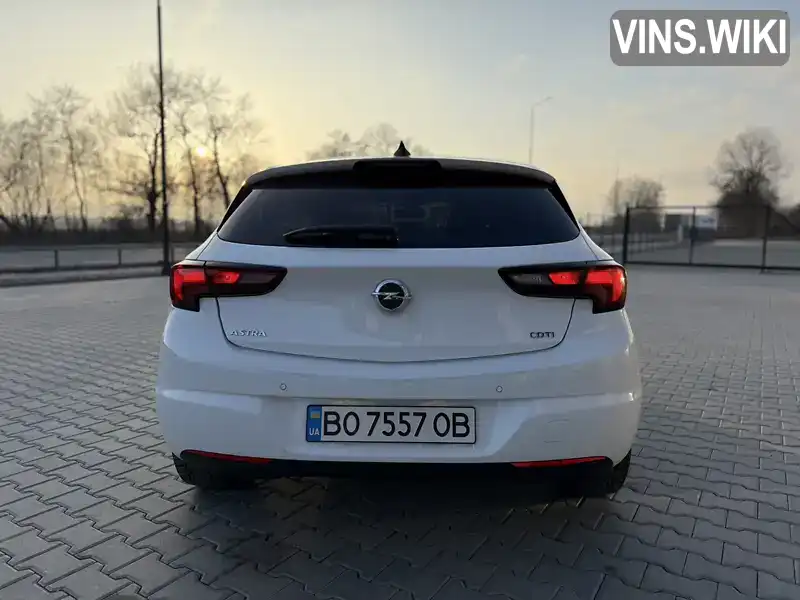 W0VBD6EG8JG075775 Opel Astra 2018 Хэтчбек 1.6 л. Фото 5