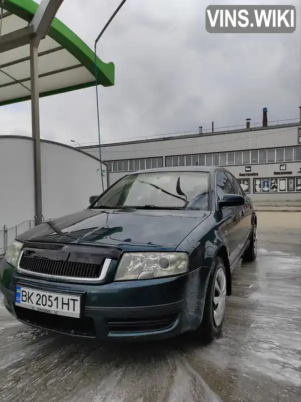 TMBDL23U66B046688 Skoda Superb 2005 Ліфтбек 1.8 л. Фото 1