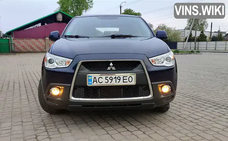 Внедорожник / Кроссовер Mitsubishi ASX 2011 1.8 л. Ручная / Механика обл. Волынская, Камень-Каширский - Фото 1/20