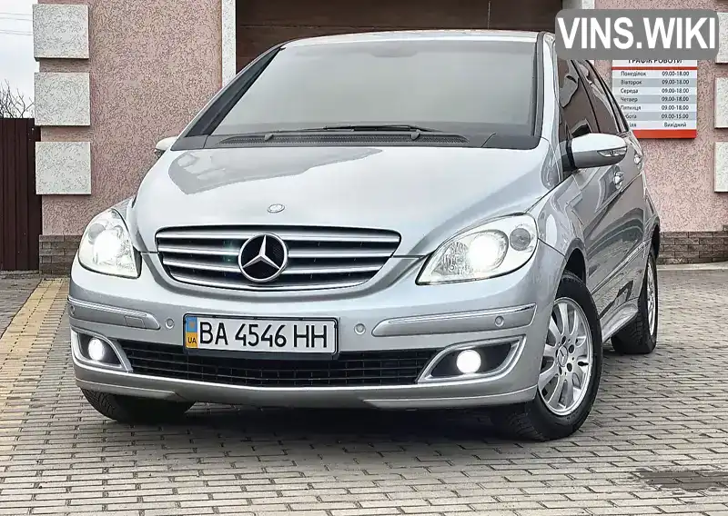 WDD2452311J269844 Mercedes-Benz B-Class 2007 Хетчбек 1.5 л. Фото 1