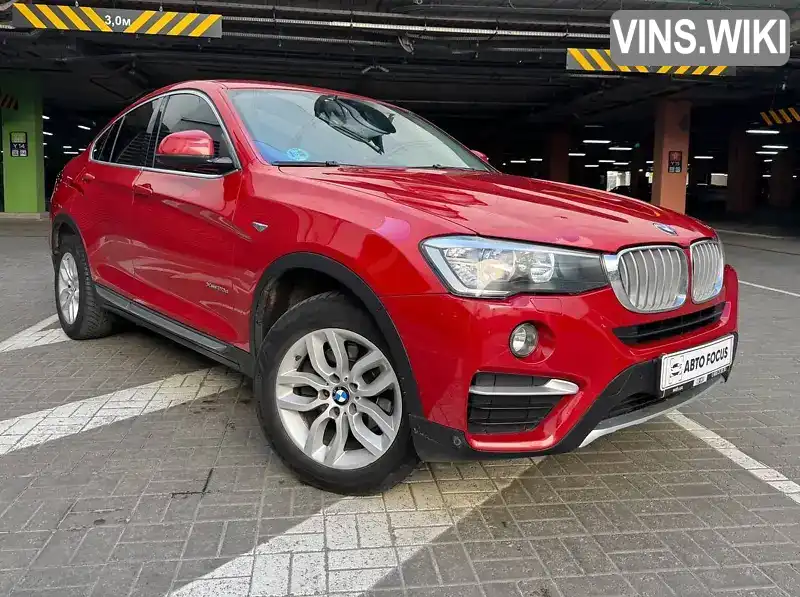 Внедорожник / Кроссовер BMW X4 2015 2 л. Автомат обл. Киевская, Киев - Фото 1/21