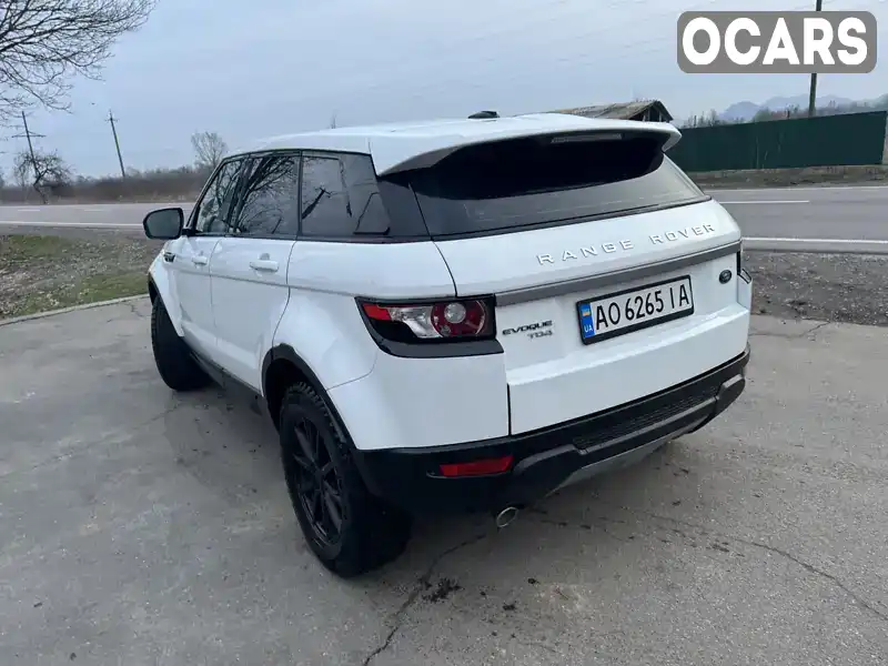 SALVA2BC1DH721174 Land Rover Range Rover Evoque 2012 Позашляховик / Кросовер 2.18 л. Фото 8