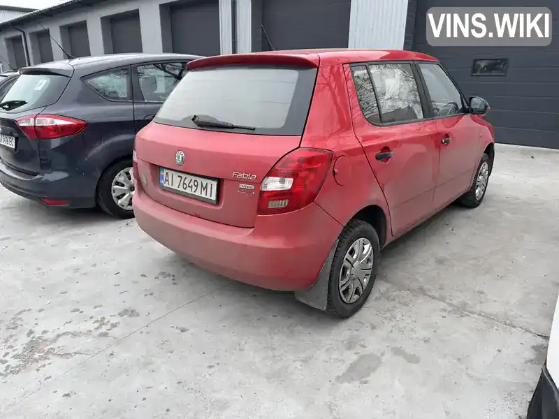 TMBEH15J6BB502525 Skoda Fabia 2011 Хетчбек 1.2 л. Фото 2