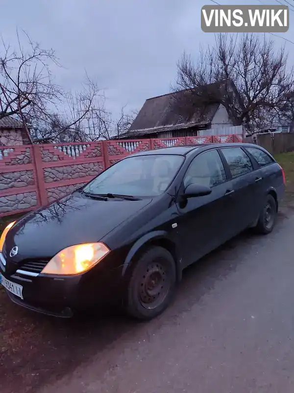 SJNTBAP12U2276850 Nissan Primera 2006 Універсал 1.76 л. Фото 6