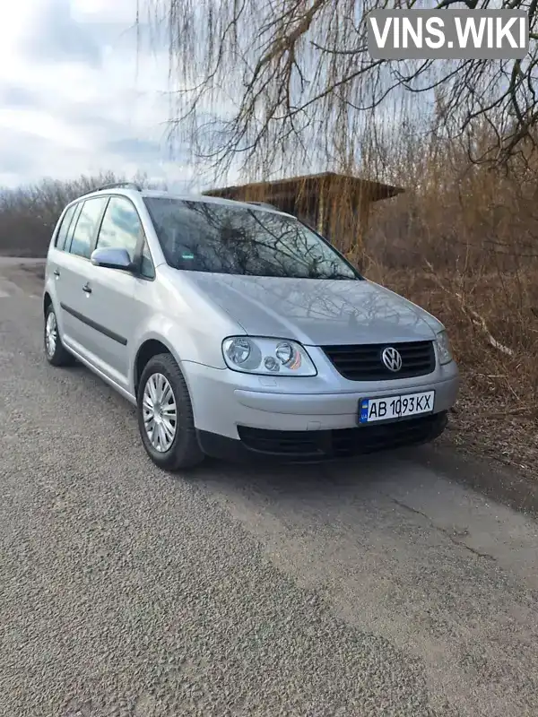 Мінівен Volkswagen Touran 2004 1.6 л. Ручна / Механіка обл. Вінницька, Жмеринка - Фото 1/15