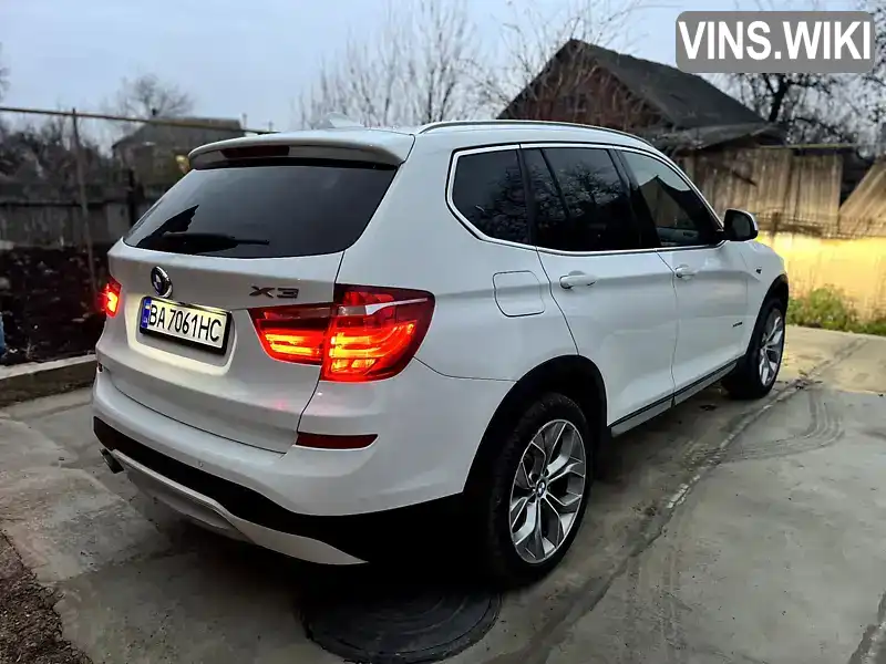 5UXWX9C36H0T18795 BMW X3 2016 Позашляховик / Кросовер 2 л. Фото 2