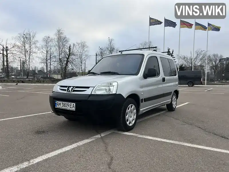 Минивэн Peugeot Partner 2005 1.4 л. Ручная / Механика обл. Житомирская, Житомир - Фото 1/21