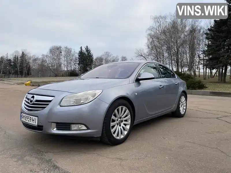 Седан Opel Insignia 2009 2 л. Ручна / Механіка обл. Житомирська, Житомир - Фото 1/21