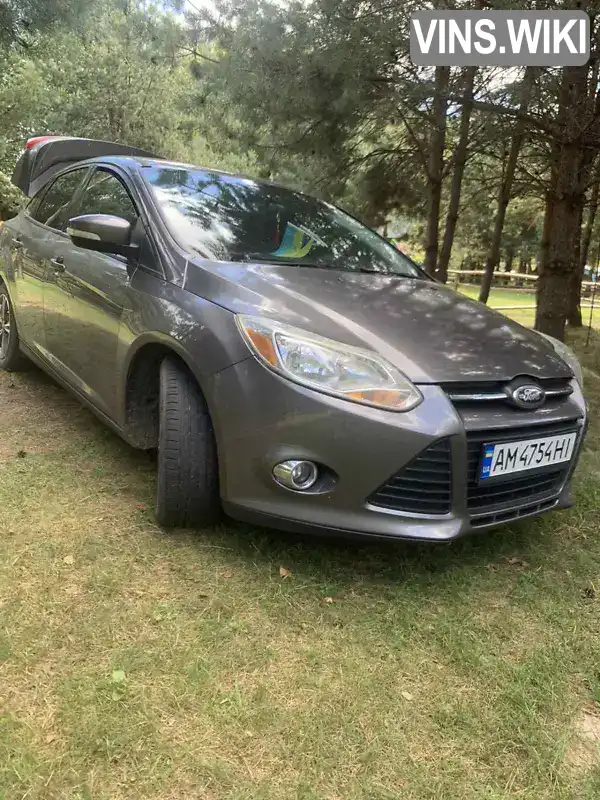 Седан Ford Focus 2014 2 л. Автомат обл. Житомирская, Звягель - Фото 1/5