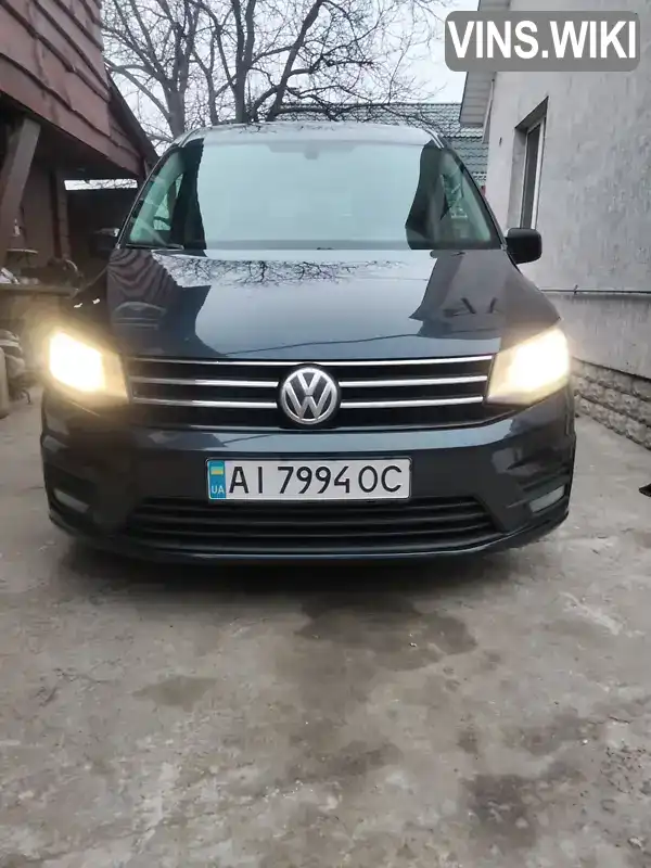 Минивэн Volkswagen Caddy 2015 1.97 л. Робот обл. Киевская, Бровары - Фото 1/19