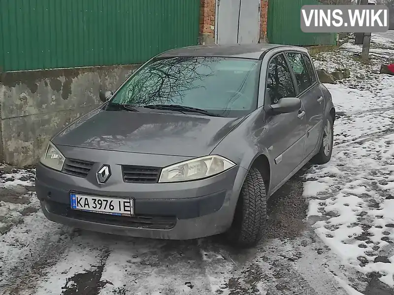 VF1BMSG0629837463 Renault Megane 2003 Хэтчбек 1.9 л. Фото 1