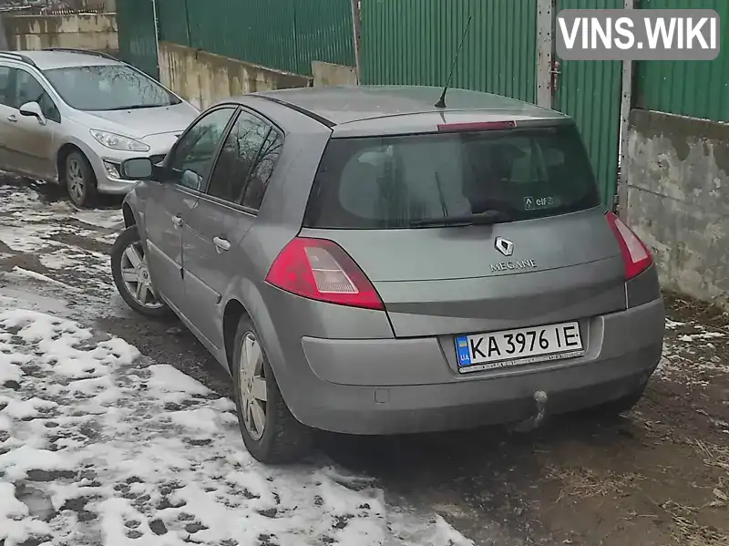 VF1BMSG0629837463 Renault Megane 2003 Хэтчбек 1.9 л. Фото 2