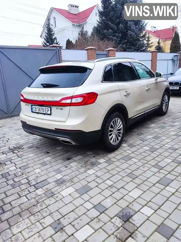 2LMTJ8KP0GBL27302 Lincoln MKX 2015 Позашляховик / Кросовер 2.69 л. Фото 8