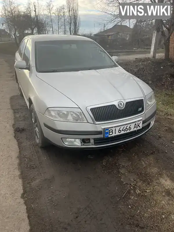 Лифтбек Skoda Octavia 2007 1.98 л. Ручная / Механика обл. Полтавская, Лохвица - Фото 1/11