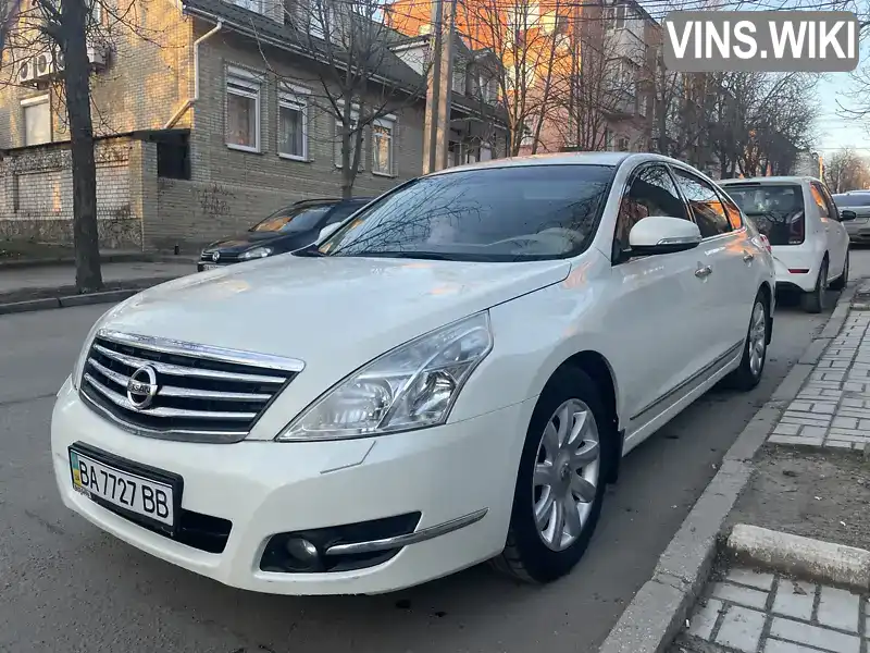 Седан Nissan Teana 2011 2.5 л. Автомат обл. Кировоградская, Кропивницкий (Кировоград) - Фото 1/8