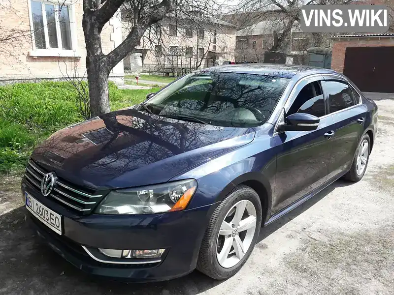 1VWBP7A31DC105735 Volkswagen Passat 2013 Седан 2.5 л. Фото 8