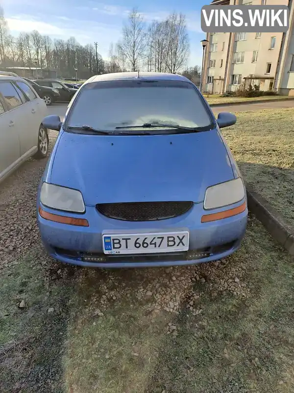 Y6DSF69YE4B282844 Chevrolet Aveo 2004 Седан 1.5 л. Фото 1