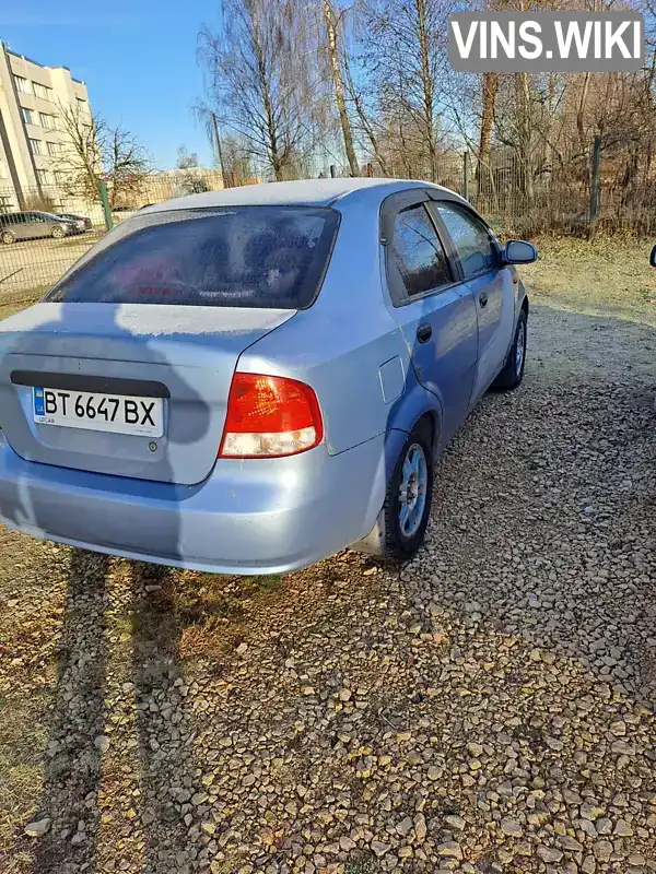 Y6DSF69YE4B282844 Chevrolet Aveo 2004 Седан 1.5 л. Фото 5