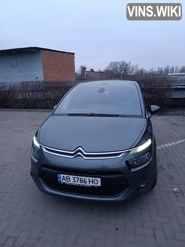 Мікровен Citroen C4 Picasso 2016 1.6 л. Ручна / Механіка обл. Вінницька, Вінниця - Фото 1/12