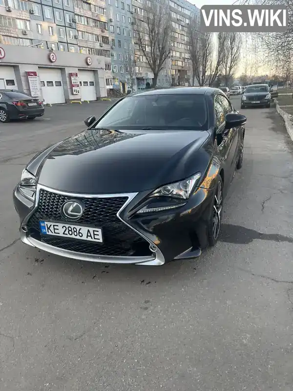 Купе Lexus RC 2017 3.5 л. обл. Дніпропетровська, Дніпро (Дніпропетровськ) - Фото 1/16