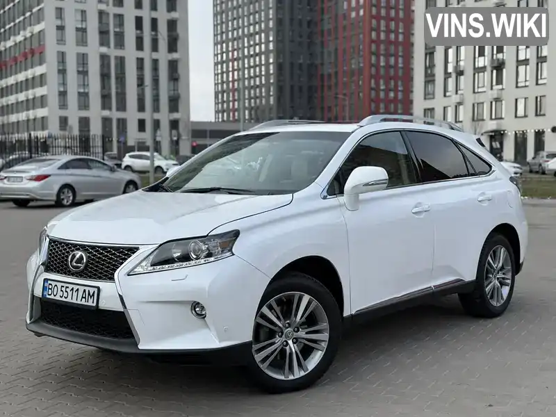 Позашляховик / Кросовер Lexus RX 2015 3.46 л. Автомат обл. Тернопільська, Кременець - Фото 1/21