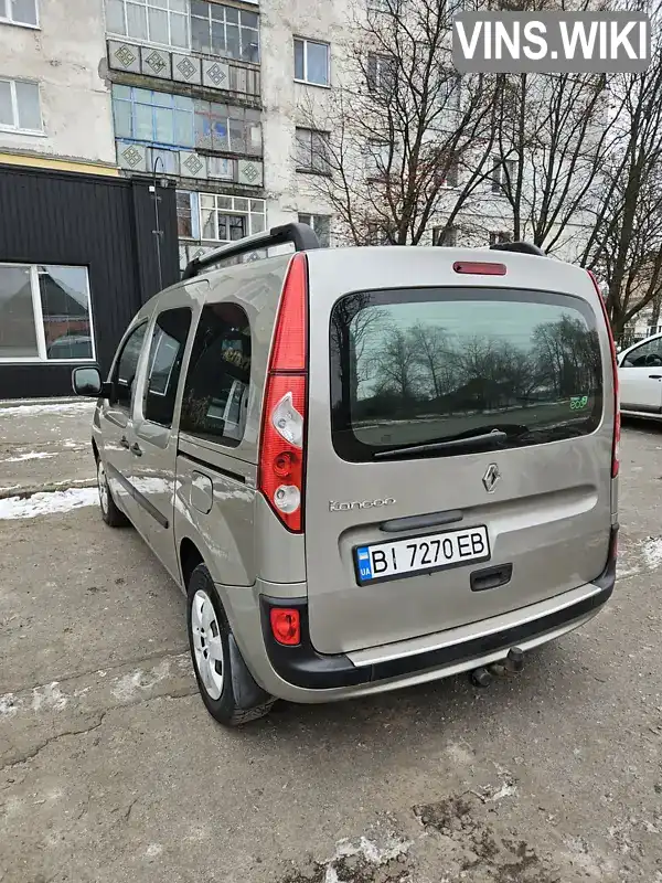 VF1KW05B544949872 Renault Kangoo 2011 Мінівен 1.5 л. Фото 3