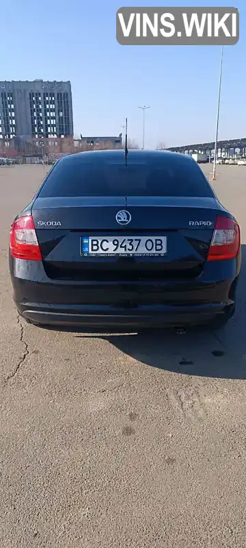 TMBAD2NH2EB100440 Skoda Rapid 2013 Лифтбек 1.6 л. Фото 6