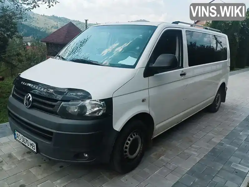 WV2ZZZ7HZCH136445 Volkswagen Transporter 2012 Мінівен 2 л. Фото 6