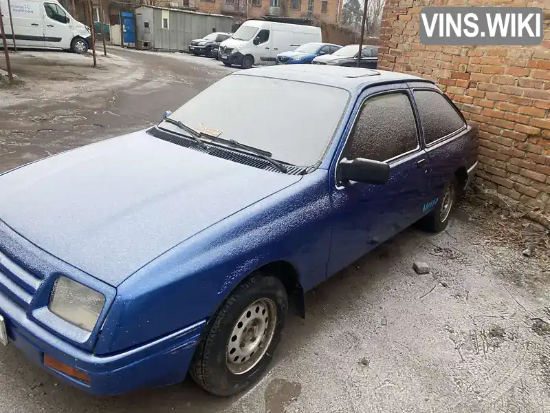 WF0EXXGBBEGA17406 Ford Sierra 1986 Лифтбек 1.8 л. Фото 2