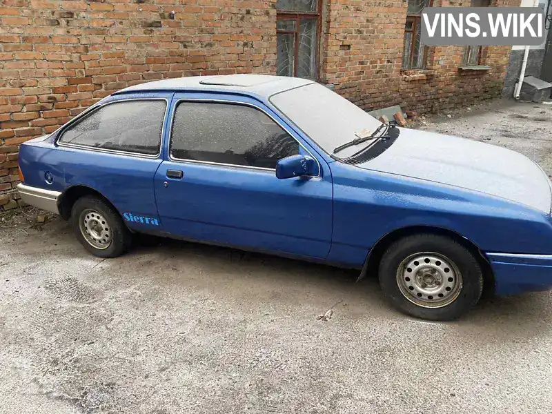 WF0EXXGBBEGA17406 Ford Sierra 1986 Ліфтбек 1.8 л. Фото 9