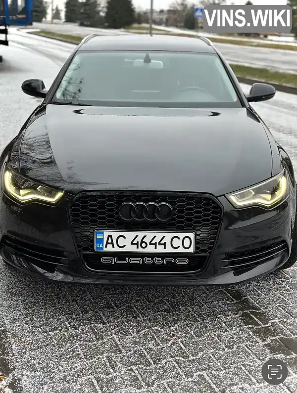 WAUZZZ4G5DN101582 Audi A6 2013 Універсал 3 л. Фото 1