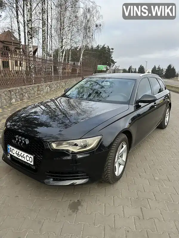 WAUZZZ4G5DN101582 Audi A6 2013 Універсал 3 л. Фото 2