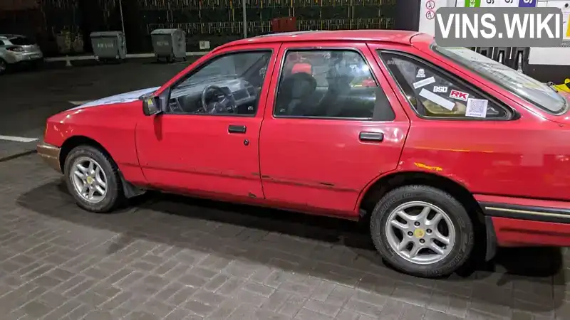 WF0AXXGBBAHD10158 Ford Sierra 1987 Ліфтбек 2 л. Фото 2