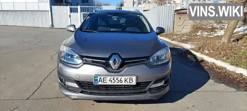 Универсал Renault Megane 2014 1.5 л. Ручная / Механика обл. Днепропетровская, Днепр (Днепропетровск) - Фото 1/21